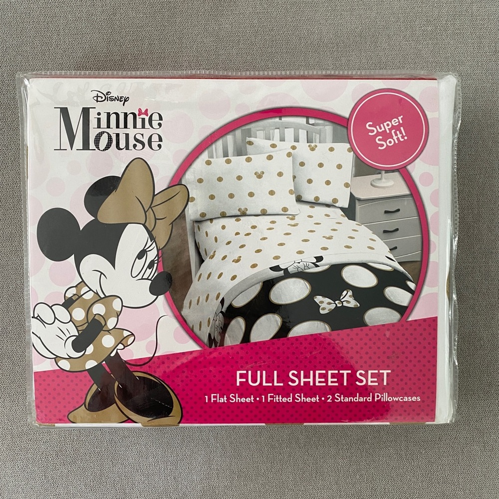 Minnie Mouse Full Sheet Set